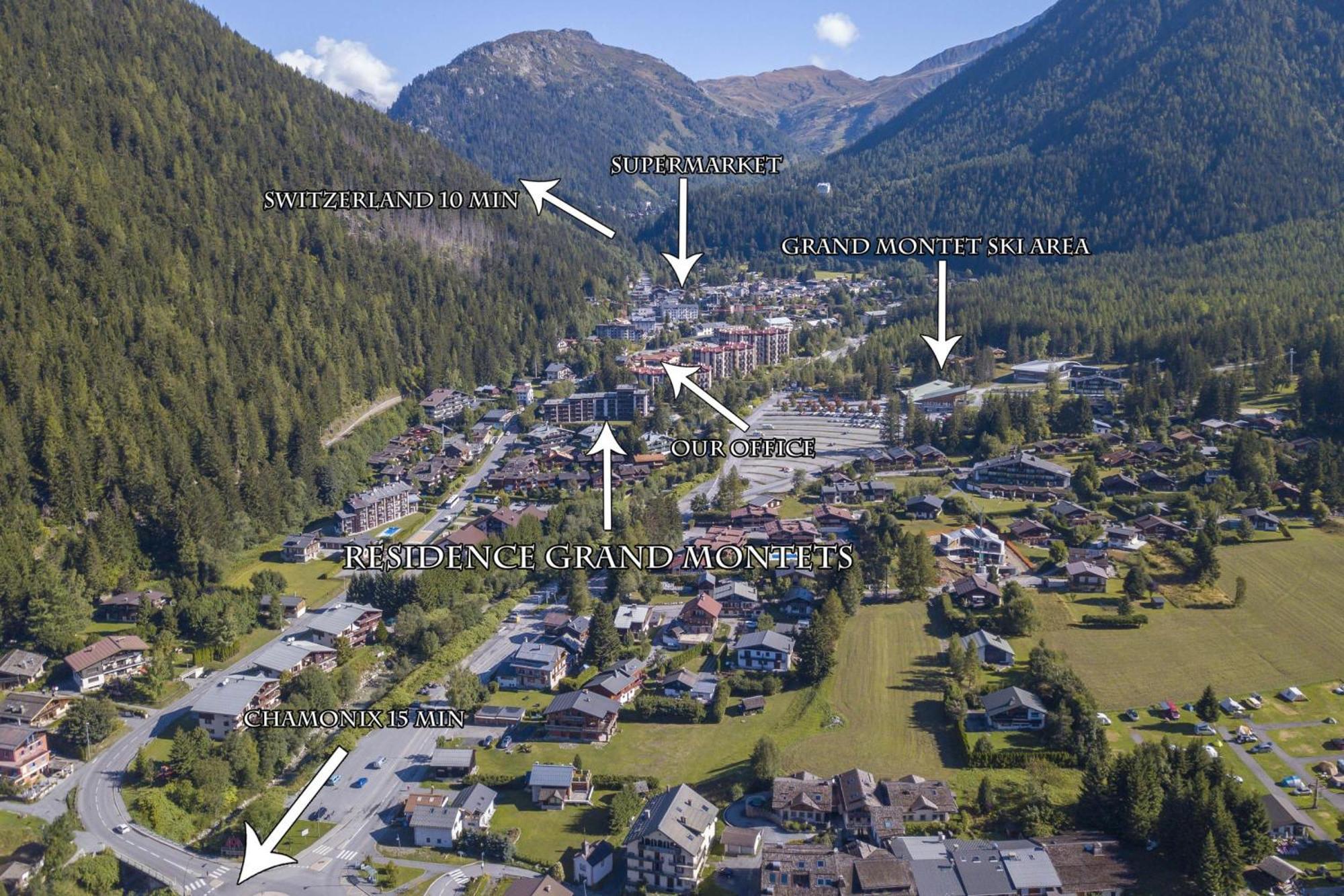Residence Grands Montets 524 - Happy Rentals Chamonix Eksteriør billede